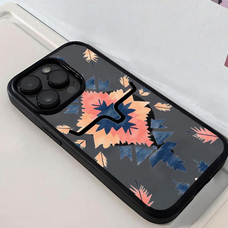 Tribal Southwestern Feather Phone Case， Boho Native American Style for iPhone 17 16 15 14 13 12 11 Plus Pro Max. A8