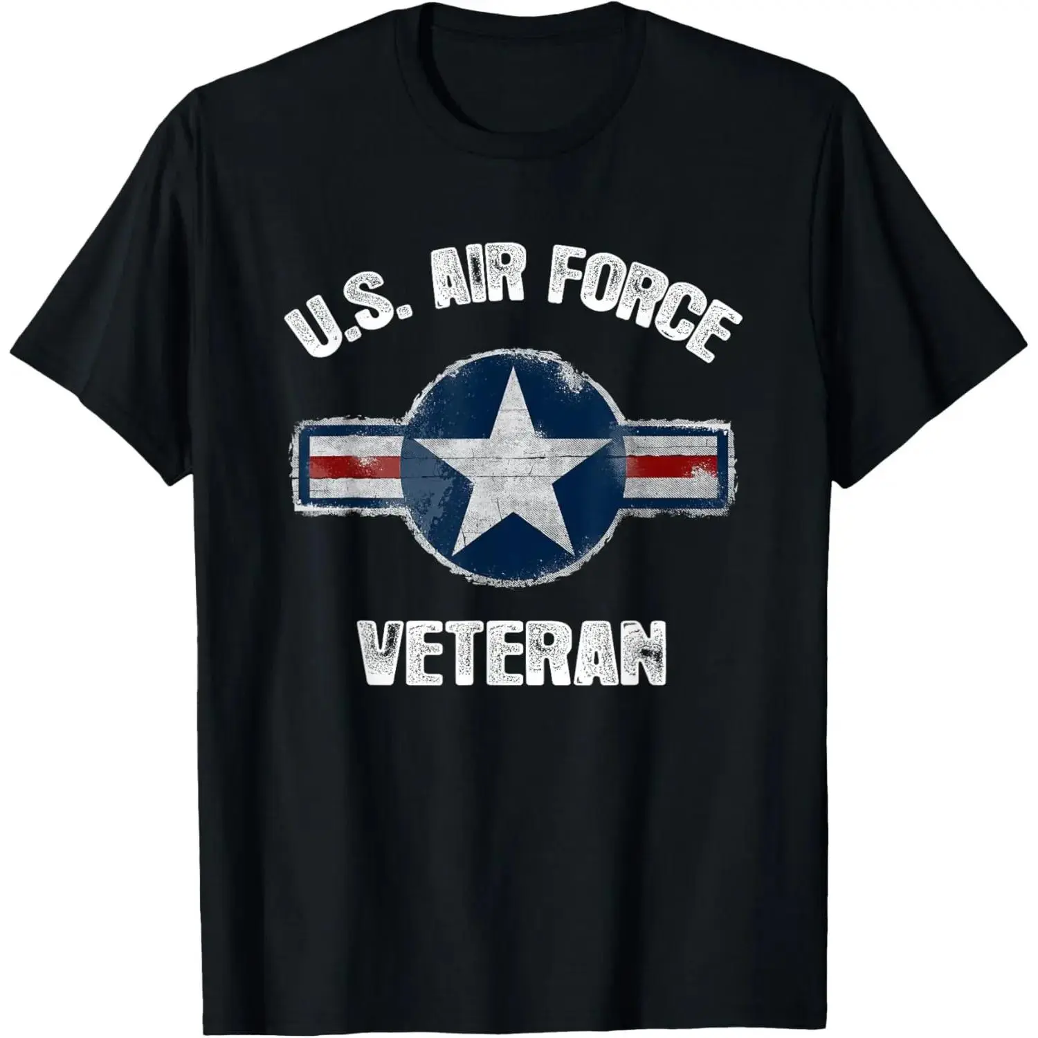 🇺🇸✈100% Cotton Vintage US Air Force Veteran Tee - Vintage USAF Veteran T-Shirt