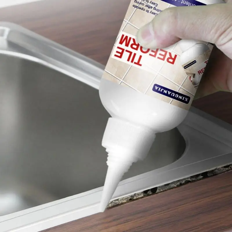 Waterproof Tile Grout Filler Sealant, Seam Sealer, Joint Filler for Kitchen Bathroom, Restores and Updates Tile Joints, Grout Pen, Sealer, Restoration