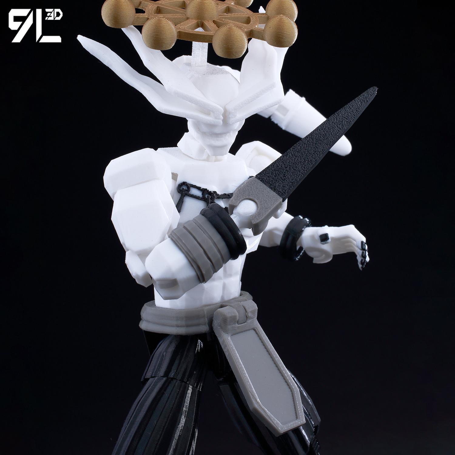 9L 3D Printed One Piece Roronoa Zoro Lucky Dummy 13 Movable Shapeshift Action Figures Mannequin Toys for Anime Lovers