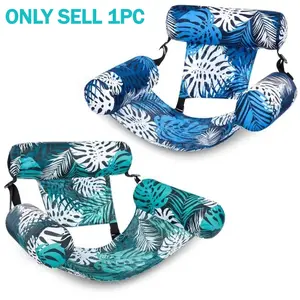 Inflatable Pool Floats for Adults, Pool Floaties, Blow-Up Floating Lounge Chair, Heavy Duty Pool Noodles, for Party, Summer Beach & Lake Fun