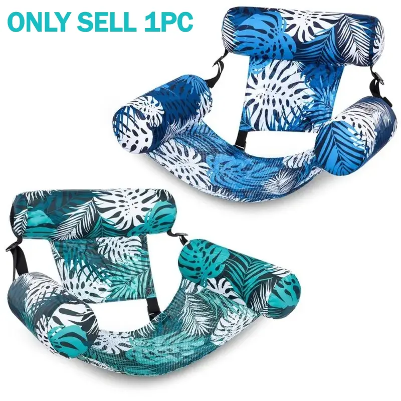 Inflatable Pool Floats for Adults, Blow-Up Floating Lounge Chair, Heavy Duty Pool Noodles, Pool Inflatables, for Party, Summer Beach & Lake Fun