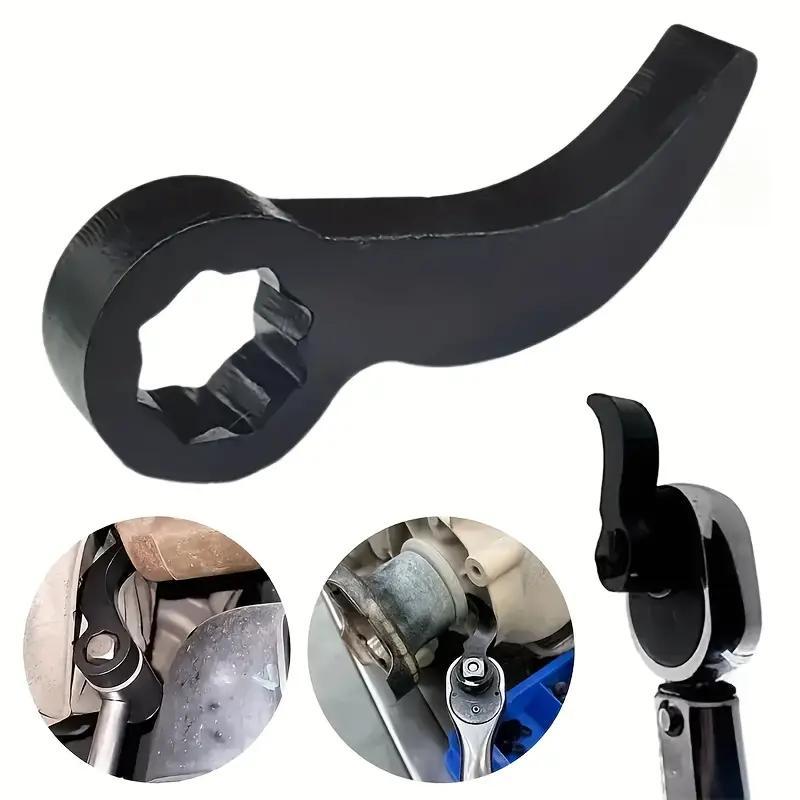 Car Half Shaft Removal Tool, 1pc Leverage Principle Leverage Principle Removal Tool, High Temperature Forged Car Repair Tool, Suitable for Wrench or Open End Wrench, Automotive Repair Tools