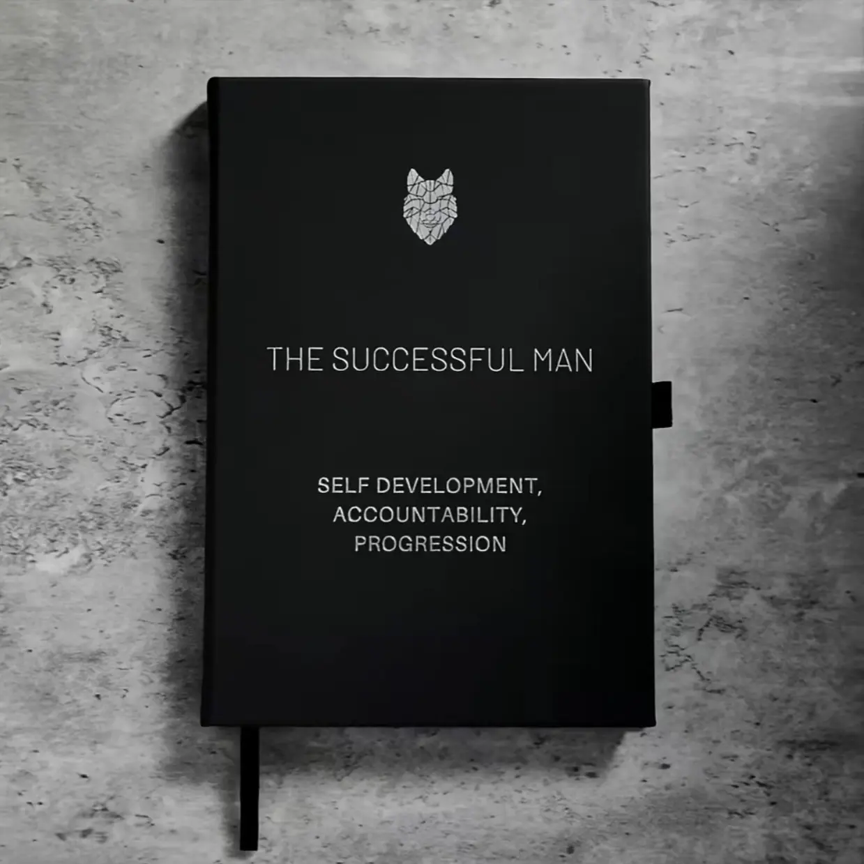 "the Successful Man" Hardcover Journal, Self-Development Planner for Men, Minimalist Notebook, Track Goals, Adhd Office Accessories