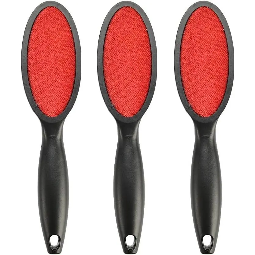 3 Pack Lint Remover 2 Sided Lint Brush, Magic Travel Clothes Roller