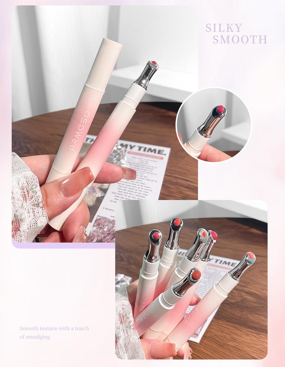 armosu Moisturizing Lip Gloss for Plump Lips, Non-Fading, Non-Drying, Nude Color, Brightening, Moisturizing, Hydrating, Mirror-Finish Lip Glaze