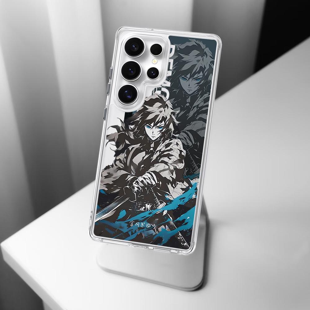 [Galaxy S26NEW]Demon Slayer Magnetic phone Case for Samsung S26/S25/S24/S23/S22/S21/S20/S10/NOTE20/NOTE10/NOTE9/PLUS/ULTRA/FE/A57/A56/A55/A54/A37/A36/A35/A34/A26/A25/A24/A23/A17/A16/A15/A14/A07/A06/A05,MagSafe gifts Transparent Shockproof Protective Cover