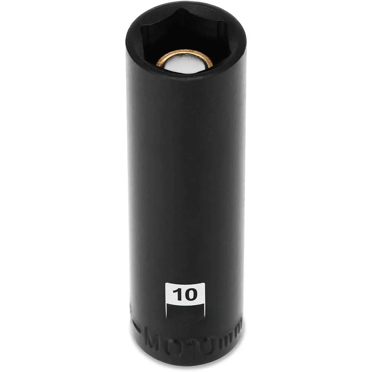 CR-MO Steel 1/4" Drive Deep Socket, 6-Point, 10mm Metric Socket for Torque Work