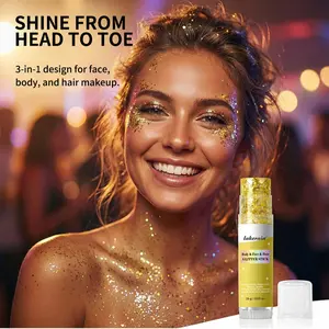 2026 Latest Glitter Stick, Blue Independence Day Makeup, Waterproof, Full Body Use, Summer Essential, Music Festival Glam