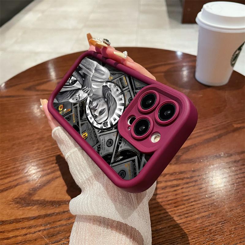 San Judas Tadeo Pattern Phone Case , Soft Silicone Tpu Protection and Shockproof For iPhone 17 16 15 Pro Max 14 16Pro 13 12 11 X Plus Air Mini 17e Money