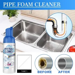 1-5PCS Pipe Dredge Drain Foam Cleaner Kitchen Dredging Agent Deodorant Odor Eliminator Drain Cleaner Prevent Dirt Accumulation