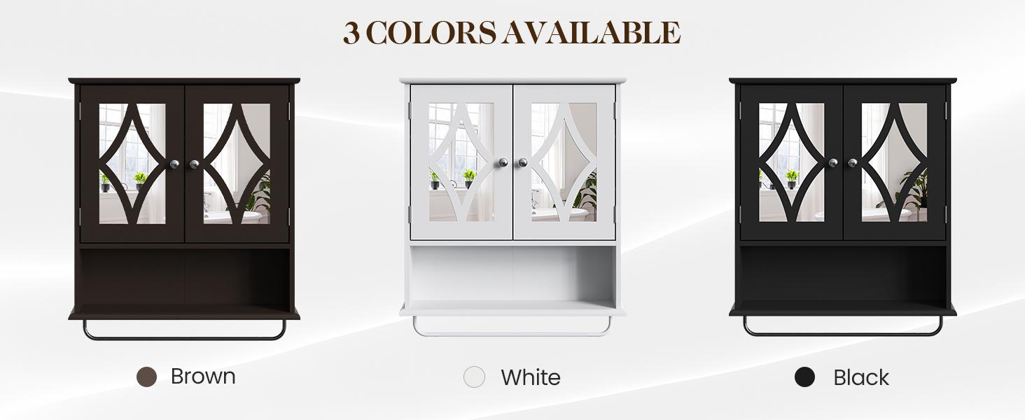 RoyalCraft 22x25 Bathroom Medicine Cabinet with Mirror, Large Wood Wall Mounted Storage Cabinet with Shelves and Towel Bar, Over The Toilet Storage Cabinet for Bathroom, Laundry, Living Room RoyalCraft 22x25 Bathroom Medicine Cabinet with Mirror, Large Wood Wall Mounted Storage Cabinet with Shelves and Towel Bar, Over The Toilet Storage Cabinet for Bathroom, Laundry, Living Room