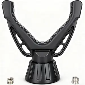 360° Rotating V Yoke Shooting Rest for Rifle Compatible with Shooting Stick Hunting Tripod Gun Tripod and Monopod for Hunting & Outdoor Activities