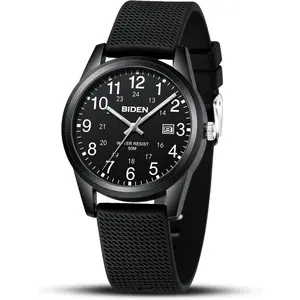 Unisex Quartz Watch with Simulated Movement, 30M Waterproof, Luminous Easy-to-Read Dial, Military Time Band, Ideal for Medical Professionals (Nurses) & Sport Enthusiasts choice gift