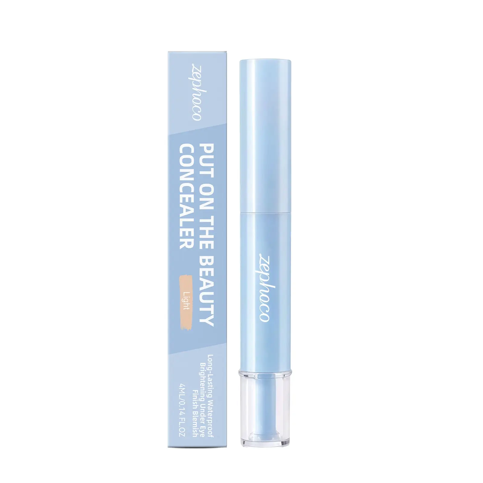 2-In-1 Liquid Foundation & Eye Concealer Pen, Dual-effect Concealer & Foundation Eye Concealer, Long-Lasting Concealer For Blemishes, Redness & Under Eye Circle, Long-Lasting