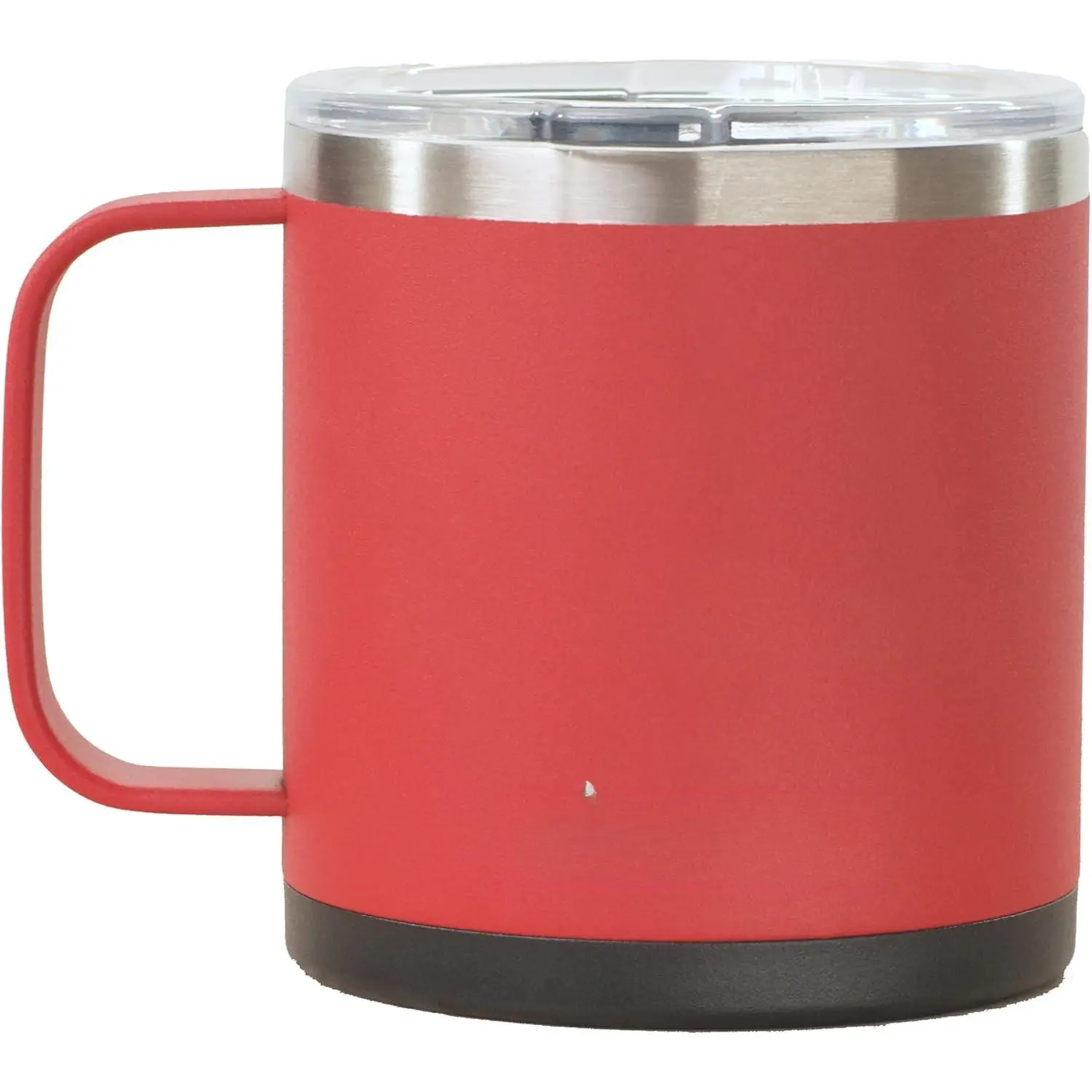 2.0  Drinkability Temperature Control Mug (14 oz Red with Black)