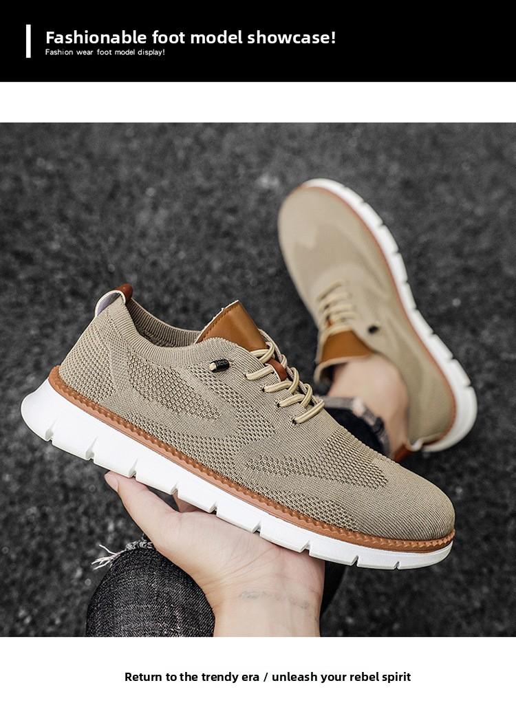 Mesler Men's Mesh Sneakers Oxfords Business Casual Walking Shoes Tennis Comfortable,Sporty Lightweight Breathable Running Shoes For Exercise & Daily Wear Closed Trainer Boy Training Runner Athletic Footwear block Shoes Outdoorfun