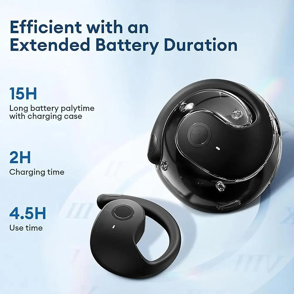 Small Ball Bluetooth-compatible Earphones, Wireless High-Quality Sound, Long Battery Life, In-Ear Design, Compact and Universal Noise-Canceling Earbuds