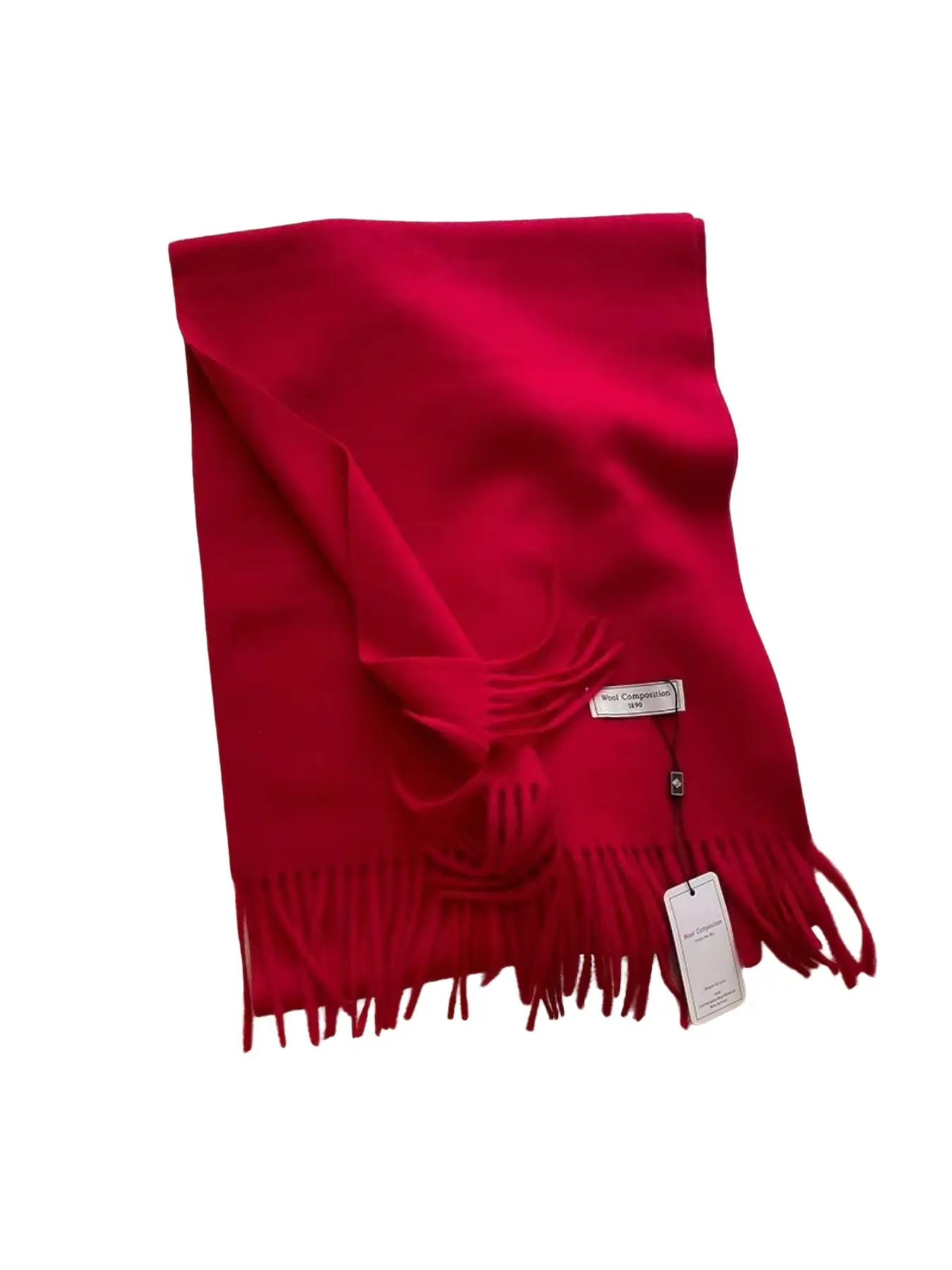 Simple solid color autumn and winter warm scarf for both men and women, Korean version, versatile for daily travel, thick scarf