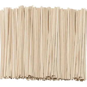 [1000 Count] 5.5 Inch Wooden Coffee Stirrers - Wood Stir Sticks, Biodegradable, Eco-Friendly Wood Stirrers for Coffee & Cocktails