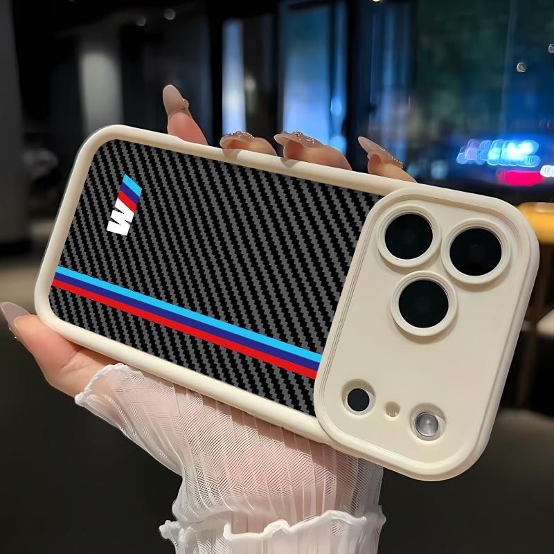 M Soft&Flexible TPU Silicone Phone Case For iPhone 17 Pro Max AIR 16 15 14 13 12 11 Plus XSMAX Cases Durable|Shockproof|Full Camera Protection|Anti-Scratch|Anti-Fingerprint|Slim Fit|Gift For Girlfriend/Men/Women