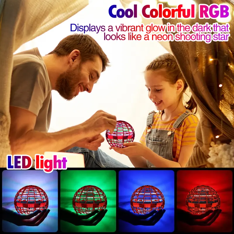 Product Introduction of 2026 Must-Have Cosmic Fly Ball - Boomerang Hover, Glowing Galaxy Spin Effect & Drone-Style Flight Path | Fun Outdoor Toy for Kids 6-12 & Teens | Ideal for Backyard Games, Park Adventures & Beach Days 32