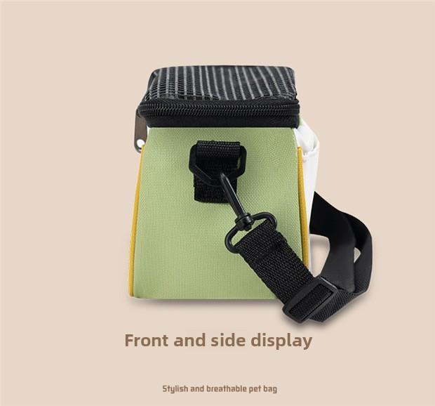 Hamster Pet Travel Bag Lightweight Breathable Chinchilla Hedgehog Small Pet Supplies Cross-Border Portable Carrying Handbag for Small Animals