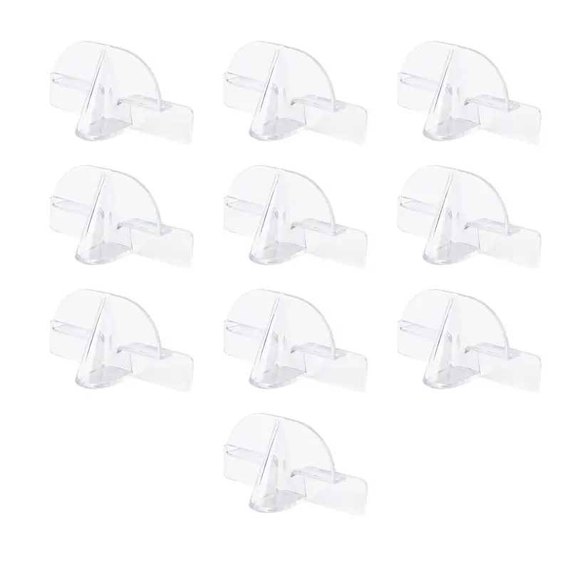 10-Piece Wall-Mounted Eyeglass Holder Set, Stylish and Functional, Organizes Multiple Glasses, Decorates Walls, Ideal for Home Use