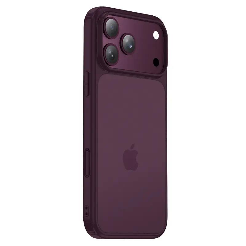 [Coverora] Magnetic Shockproof Protector Smartphone Case for iPhone 18 Pro Max, Compatible with iPhone 17 Pro Max/16/15, Skin-Feel Matte Finish, Drop Protection, Mobile Phone Accessories