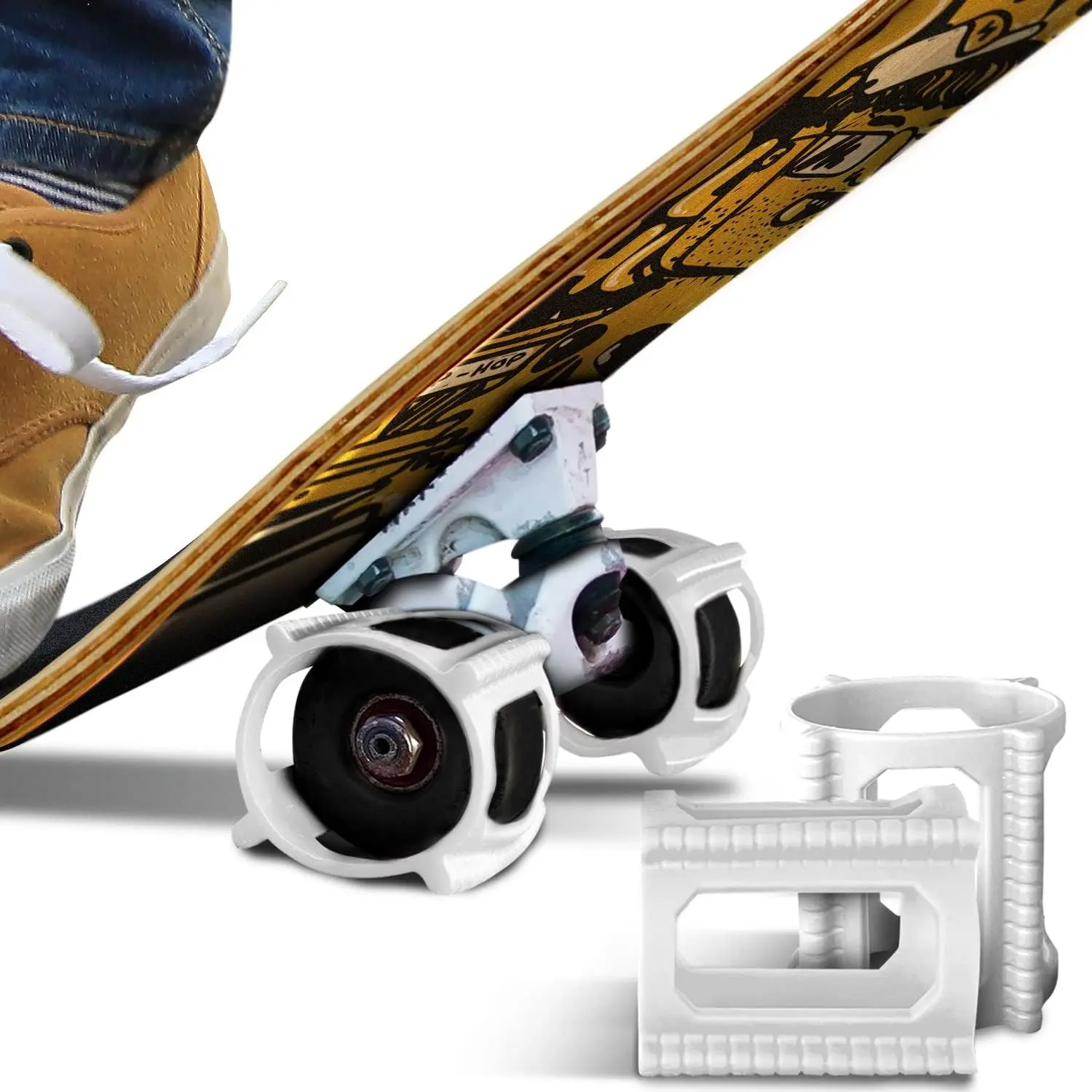 Skateboard Tricks Perfect for Complete Beginners and Beyond - Fast Safe Easy Skateboard Accessories for Wheels
