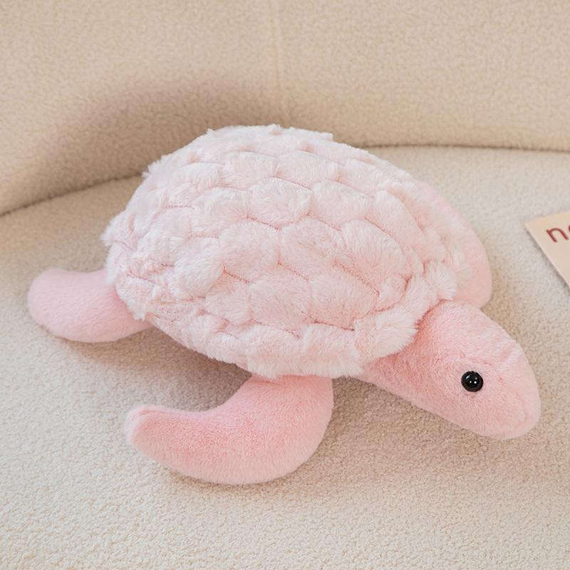 Cute Turtle Design Plush Toy, 1 Count Soft Stuffed Marine Animal Doll, Sea Turtle Plushie, Appease Doll for Children Birthday Gift, Gift for Her, Girl's Gift, Soft Cuddly Gift