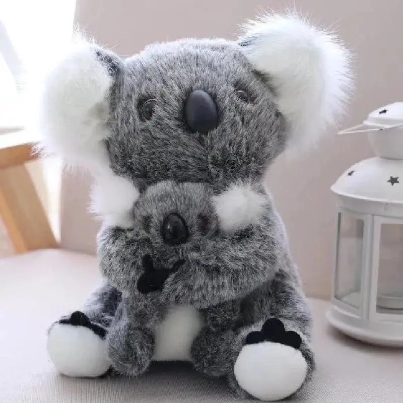 Australia animal koala doll stuffed koala bear plush toy soft doll mom hold kids koala toy high quality kids toys
