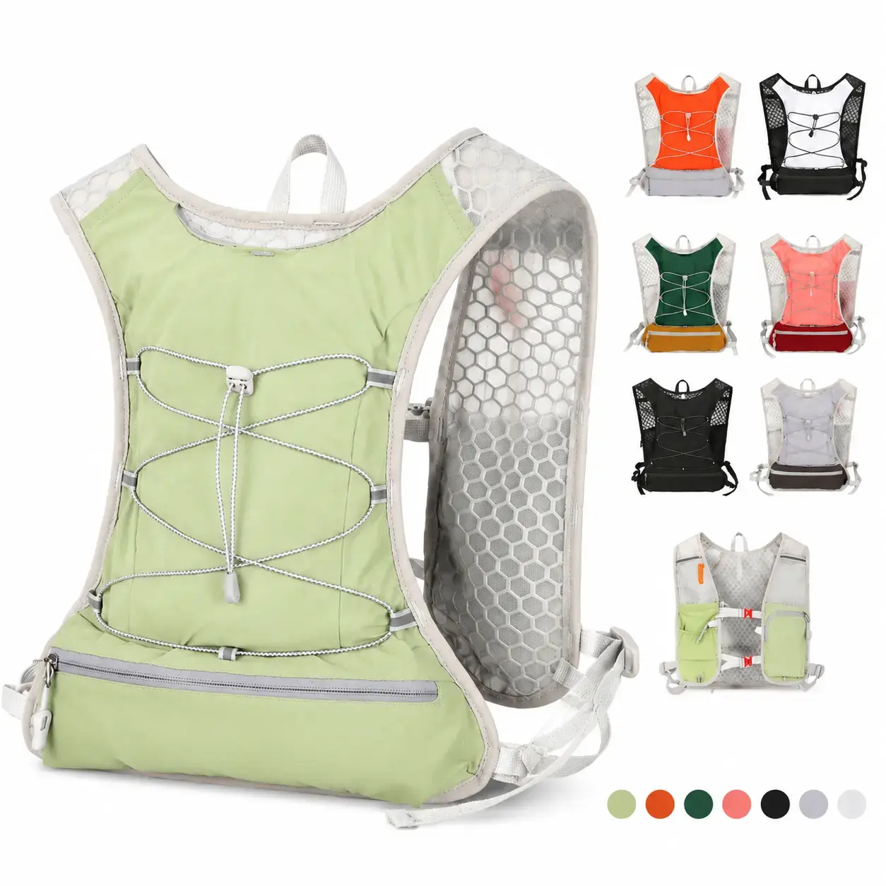 Lightweight Running Hydration Vest Backpack for Marathon, Trail Running, Cycling and Outdoor Sports
