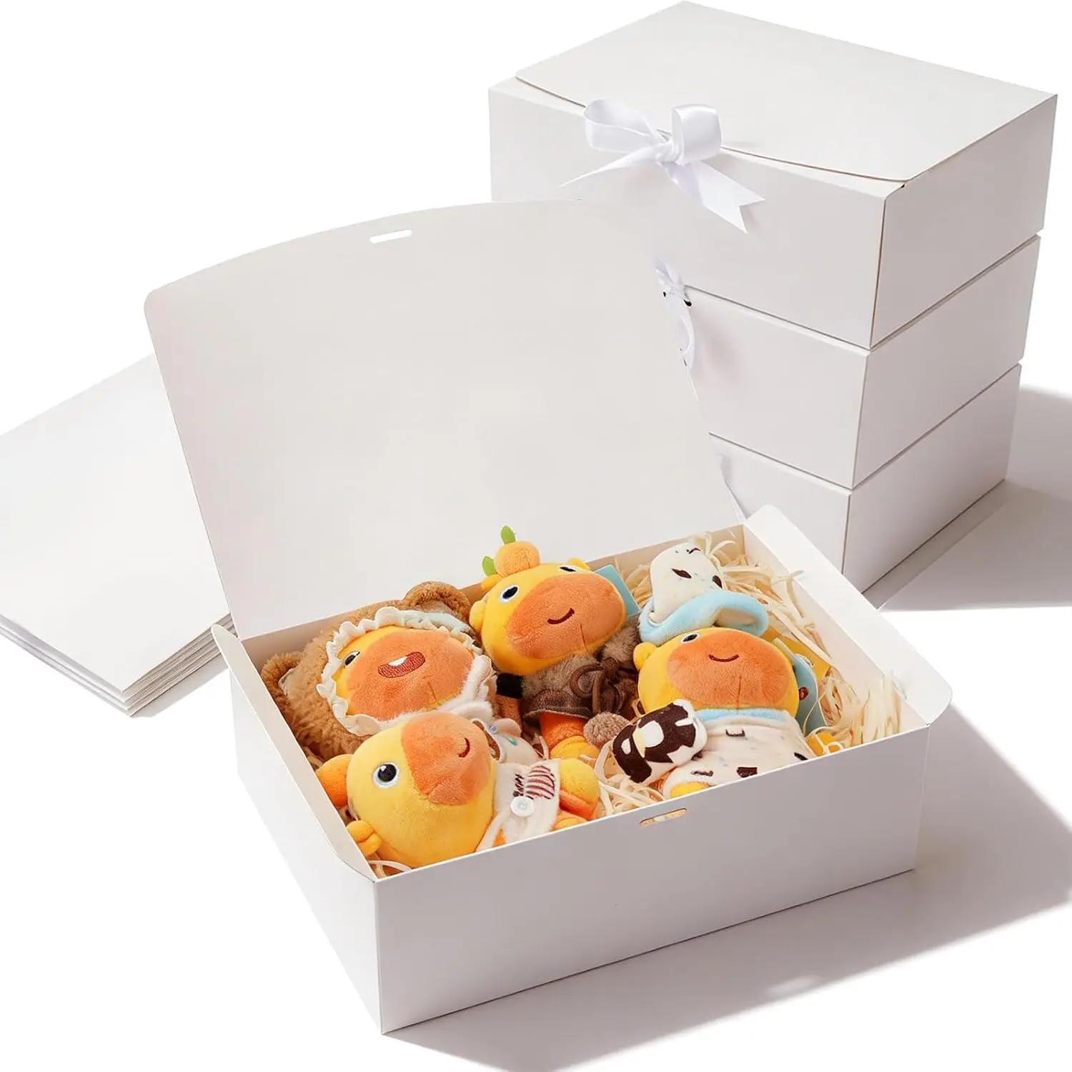 Boxes 10 Pack 10.6x7.8x3.1 White Bridesmaid Proposal Box,  Boxes With  For Presents,Bridesmaid Boxes,For Party, Valentine's Day,Weddings,Holiday