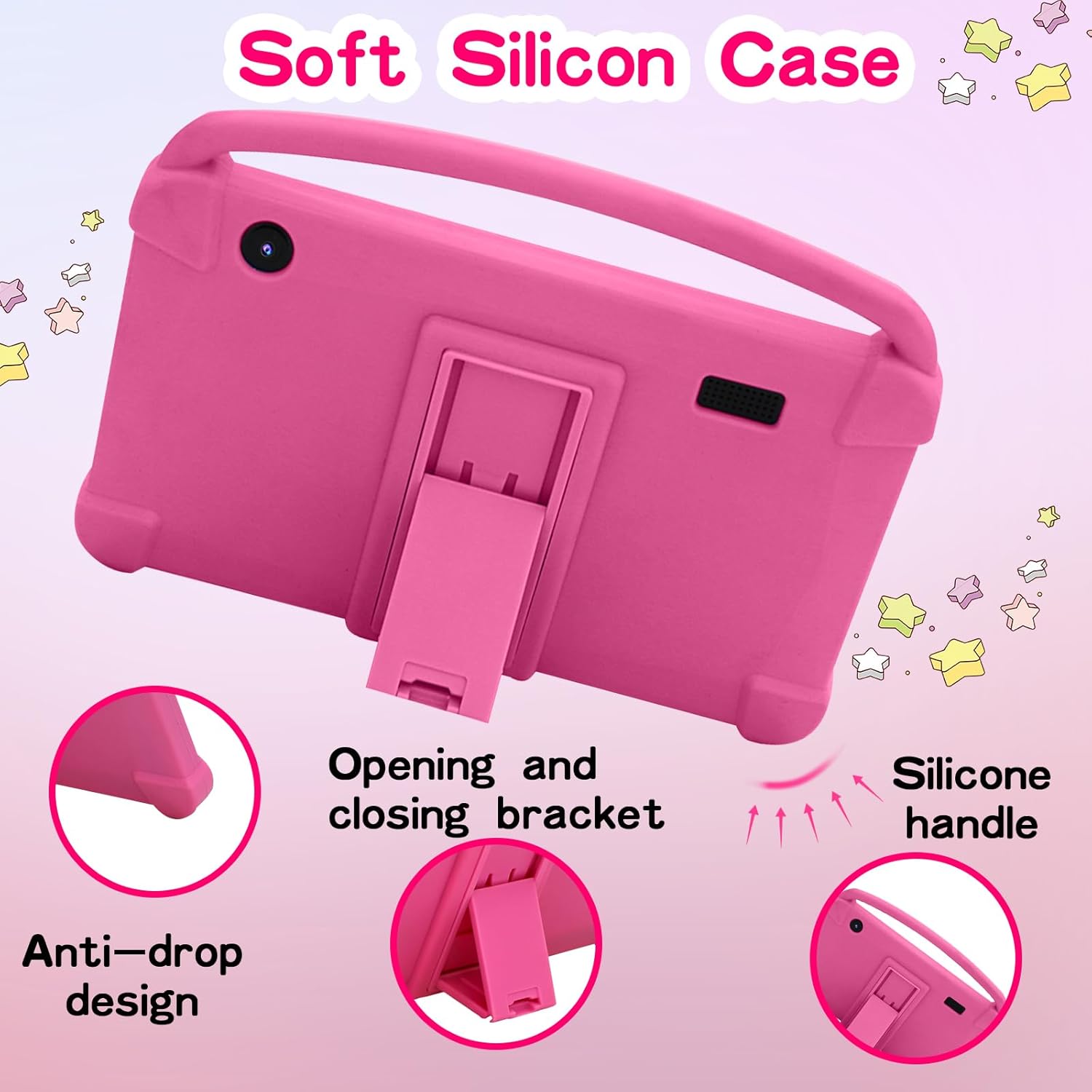 Tablet 7 inch for Boys Girls, Android Tablets for 4GB RAM 32GB ROM Toddler Tablet WIFI Bluetooth Safety Eye IPS Screen Parental Control, Dual Camera Shockproof Case for Educational, Games. Tablet 7 inch for Boys Girls, Android Tablets for 4GB RAM 32GB ROM Toddler Tablet WIFI Bluetooth Safety Eye IPS Screen Parental Control, Dual Camera Shockproof Case for Educational, Games.