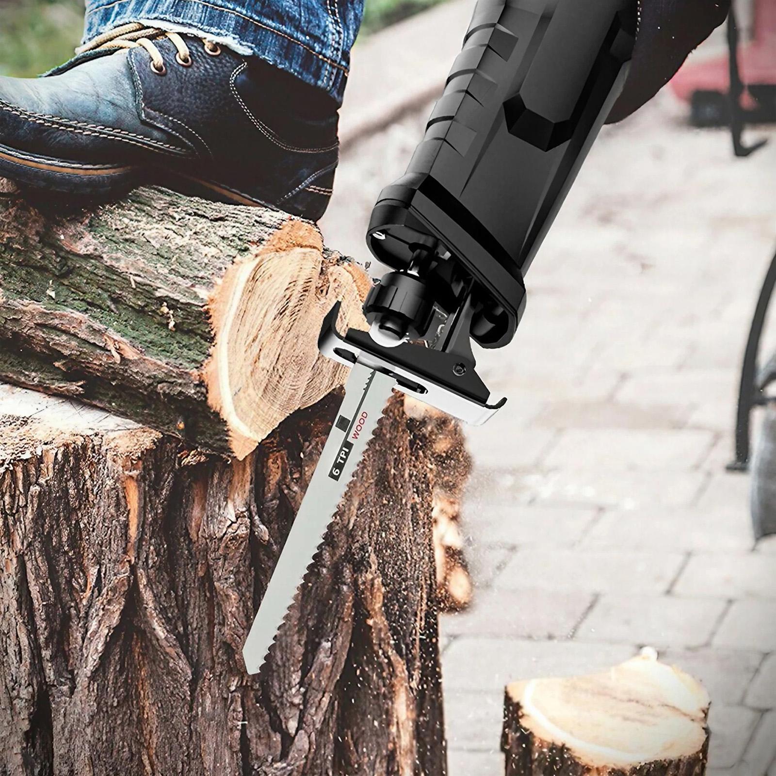 Reciprocating Saw Blade Set, High Quality Durable Saw Blade for DIY Home Repairs, Power Tool Accessories for Wood & Metal-Cutting