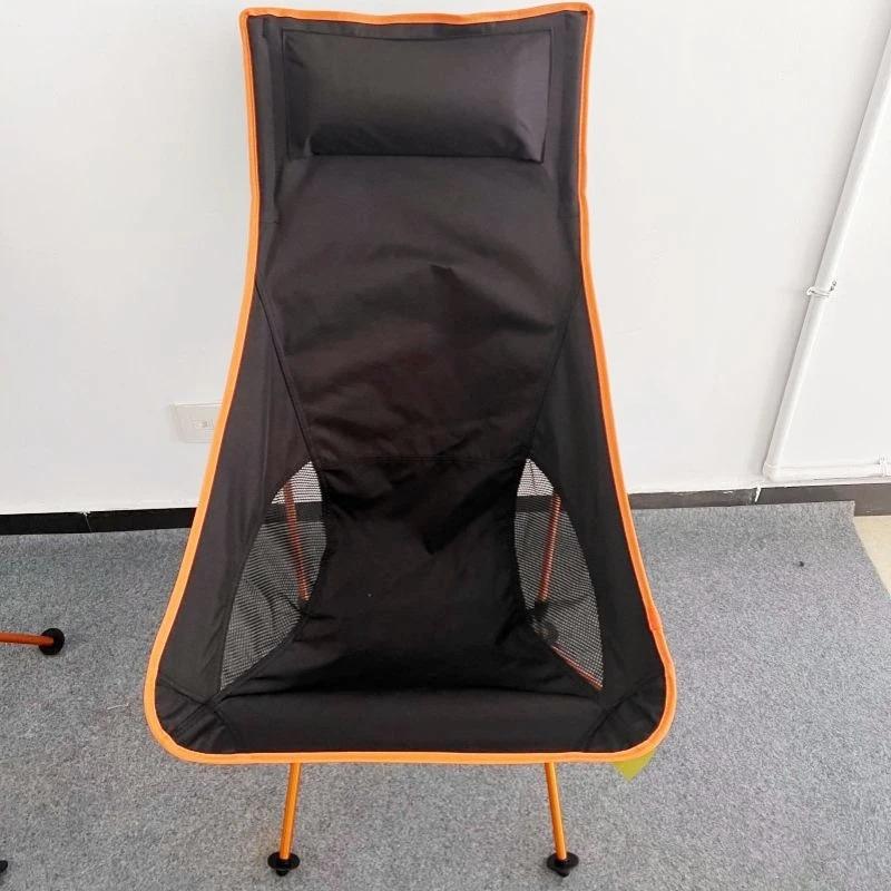 JW-040P Outdoor Folding Camping Chair Lightweight Compact Aluminum Frame Chairs with Storage Bag for Hiking Picnic