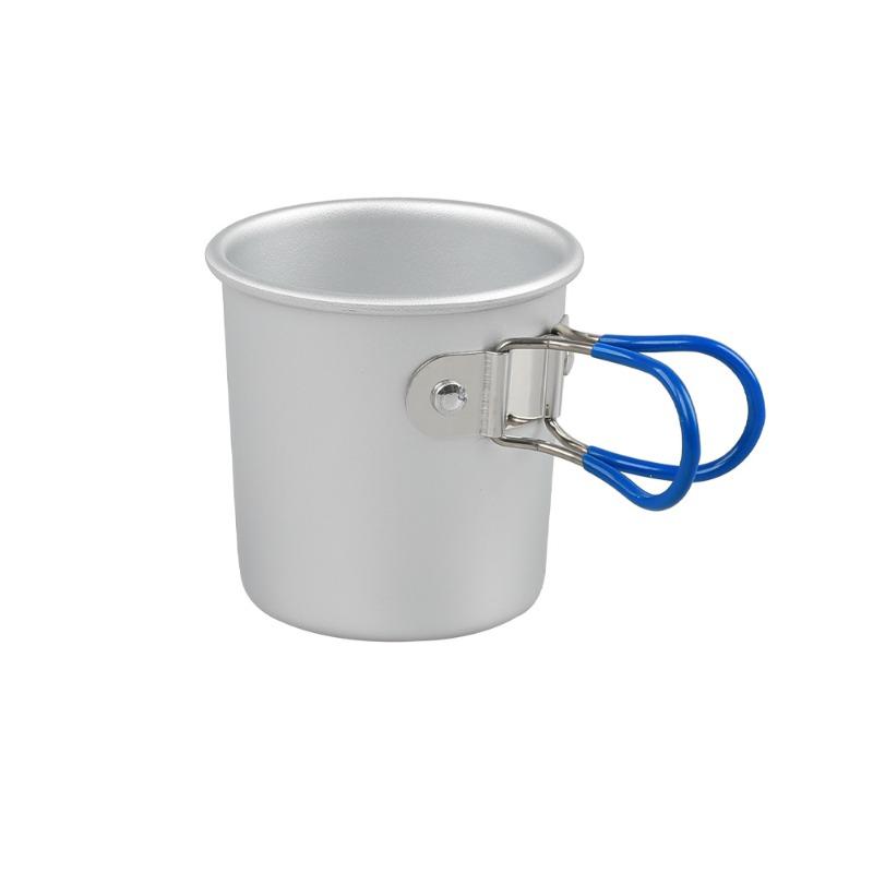 Outdoor camping aluminum cup portable coffee cup aluminum alloy beer cup camping water cup teacup