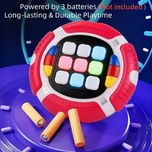 Portable Handheld Game Console, 9-Button Reaction & Memory Challenge, Family Fun Toy, Stress Relief, Multiplayer Gaming, Home & Travel