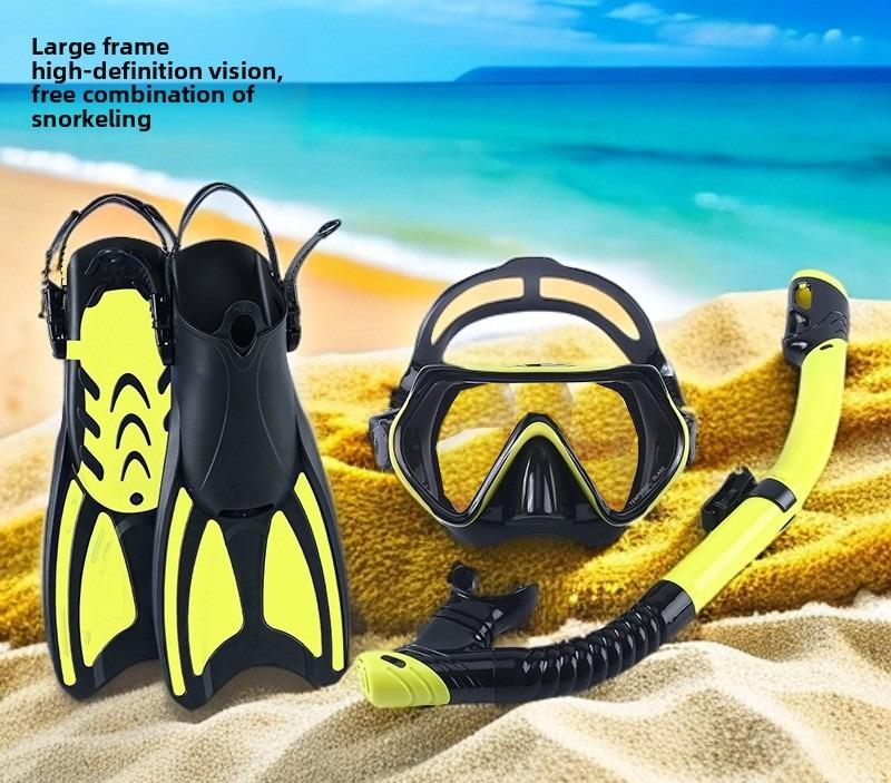 Adjustable Snorkeling Fins – Hydrodynamic Swim Flippers for Freediving & Lap Training, Ergonomic Open-Heel Design for Men Women #Snorkeling #BeachDay #TikTokMadeMeBuyIt #SwimGear