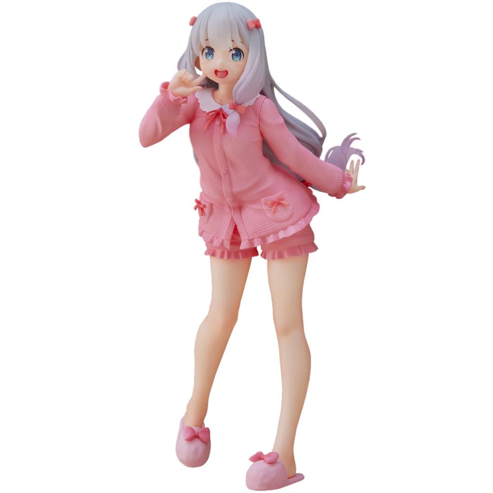 20CM Anime Lzumi Sagiri Figure Pink Pajamas Action Figure PVC Kawaii Girl Model desktop ornaments Collection Dolls Toys Gifts
