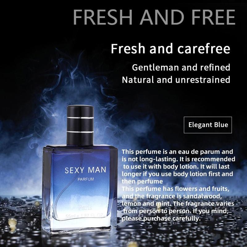 Men's Light Fragrance Cologne Perfume, 1 Count Long Lasting Captivating Fragrance Perfume, for Work Travel and Daily Use, Men Gifts, Christmas Gift, Perfume for Men, Fragrances Men, Portable
