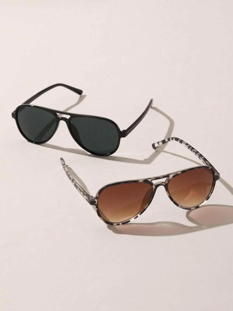 Women's Vintage Trendy Tinted Lens Sunglasses, Retro Outdoor Sports Sunglasses, Fashionable Sunglasses for Men and Women for Everyday Use