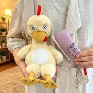 Fun Detachable Duck Plush Toy, Magnetic Assemble Stuffed Animal, Perfect for Entertainment and Decoration, Ideal for Playtime and Home Decor