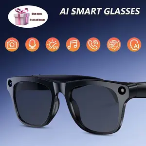 Women's Smart Glasses With Camera Function, BT Calling Music Playback Translation Function Smart Glasses For Men Fashion