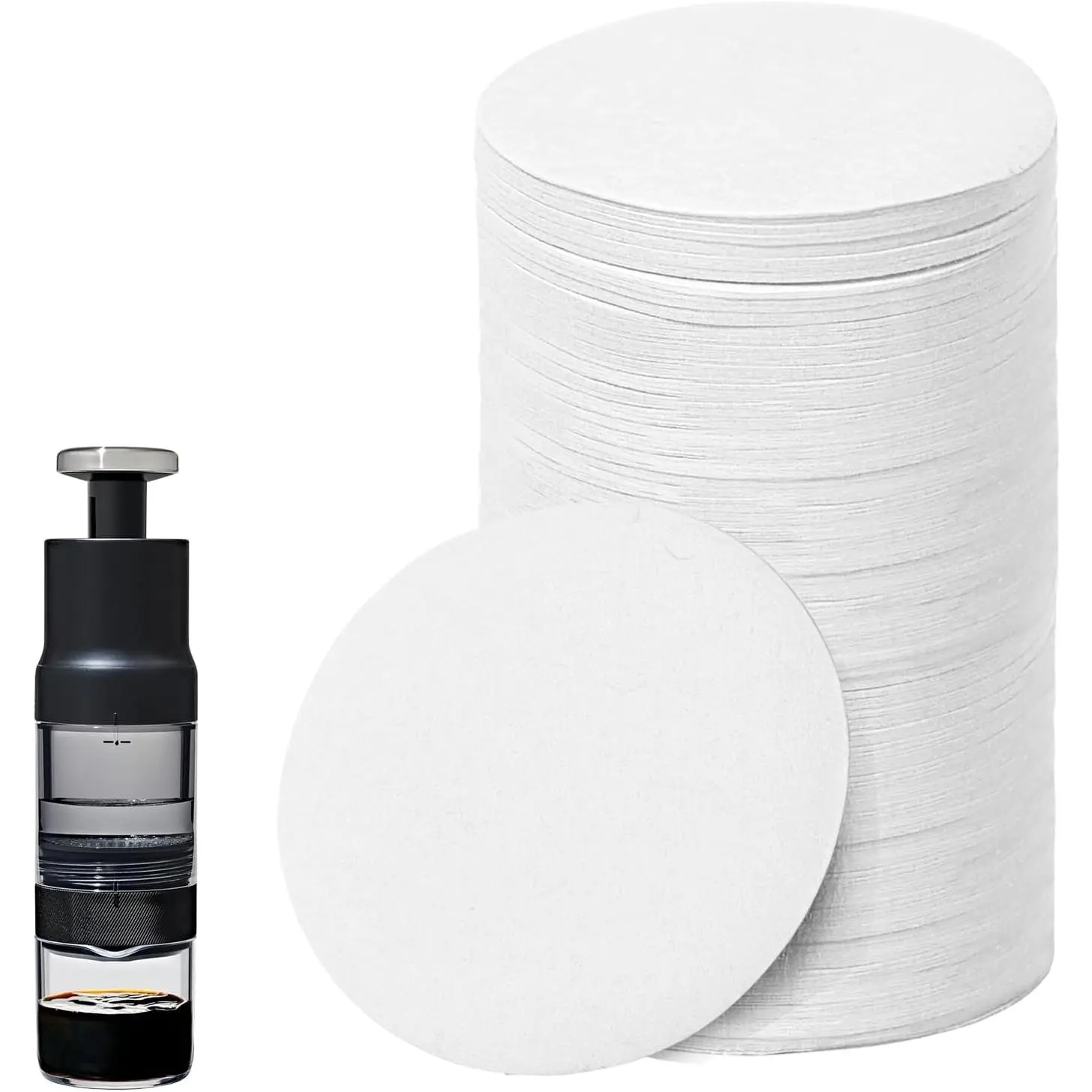 500 count for  Coffee Filters, for  Rapid Brewer | -Resistant, Disposable, Time Saving Paper Coffee Filters for  Coffee Maker, Compostable, Bulk Affordable