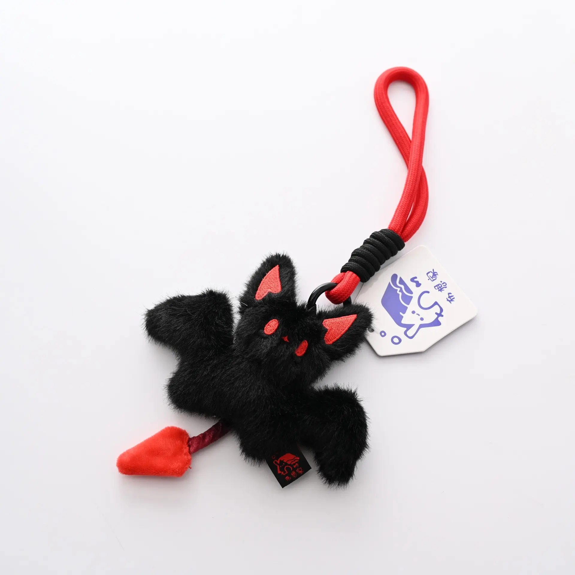 Foldable Bat Keychain, Creative Animal Pendant, Foldable Wings Bag and Key Decoration, Cute Key Accessory, Keychain Accessories, Unique Gift Idea