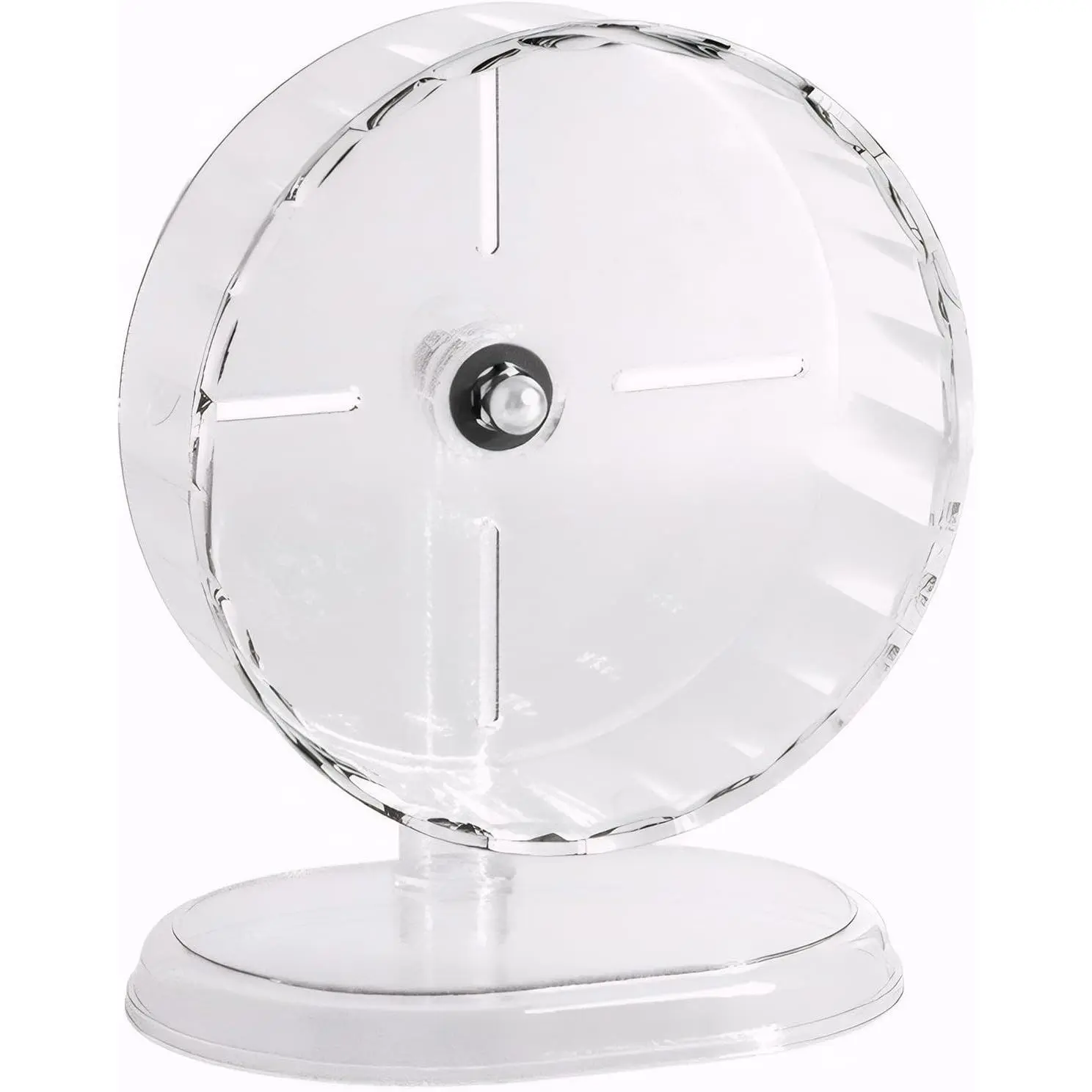 8.3 in Silent Syrian Hamster Running Wheel - Anti-Skid, Adjustable Height, Easy to Clean
