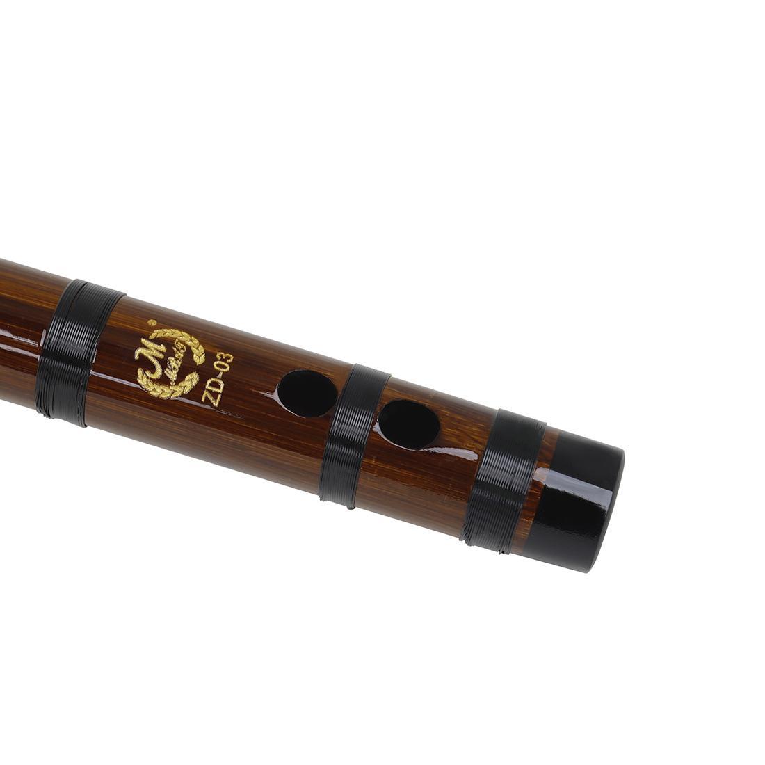 F Flat Bamboo Flute, Traditional Chinese Musical Instrument, Musical Instrument for Beginners, Wind Instrument for Home & School