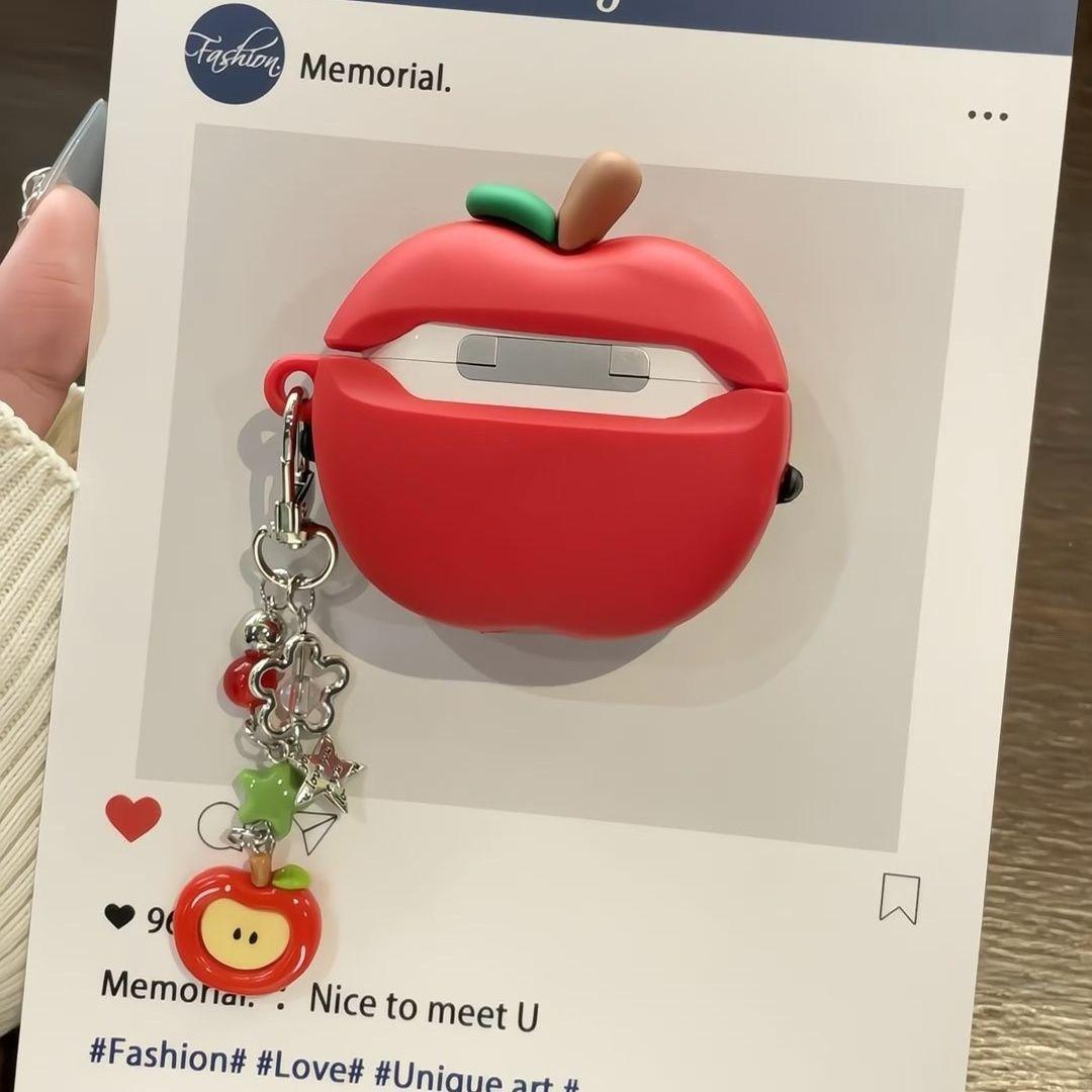 Love and Deepspace Caleb two-dimensional game peripherals cute sun fruit shape bluetooth headset decorative protective case gift